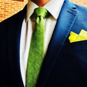 Green Print Tie Bundle